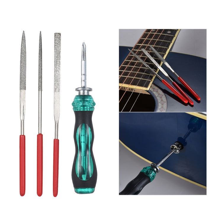 Guitar Cleaning And Maintenance Tool Set - Guitar Tuner Accessories by buy2fix | Online Shopping UK | buy2fix