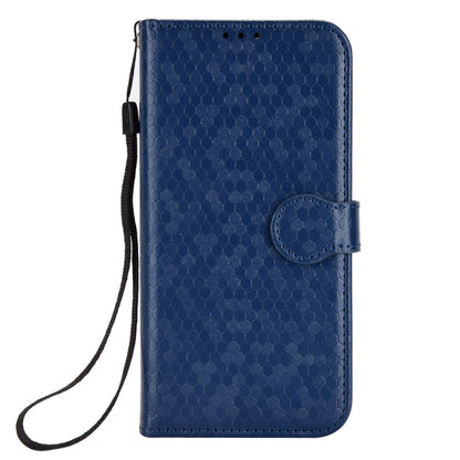 For Tecno Spark Go 2024 / Spark 20C Honeycomb Dot Texture Leather Phone Case(Blue) by buy2fix