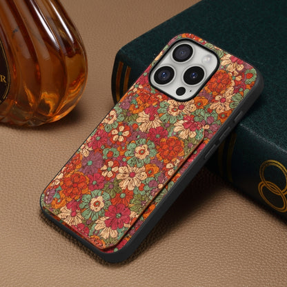 For iPhone 16 Pro Dual Card Slot Holder Phone Case(Summer Red) by buy2fix