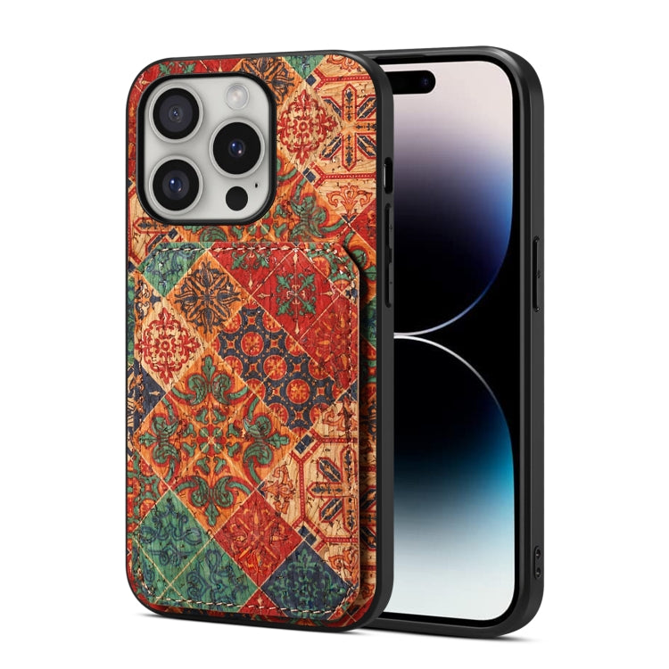 For iPhone 16 Pro Max Dual Card Slot Holder Phone Case(Winter Blue) by buy2fix