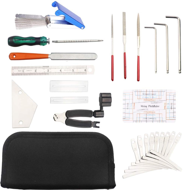 9 in 1 Guitar String Changing Tool Set - Guitar Tuner Accessories by buy2fix | Online Shopping UK | buy2fix
