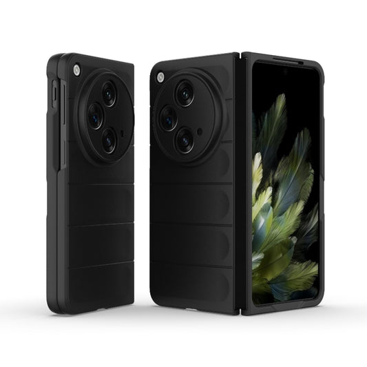 For OPPO Find N3 Magic Shield Fold PC Shockproof Phone Case(Black) - OPPO Cases by buy2fix | Online Shopping UK | buy2fix