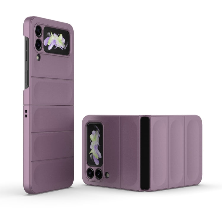 For Samsung Galaxy Z Flip3 5G Magic Shield Fold PC Shockproof Phone Case(Purple) by buy2fix