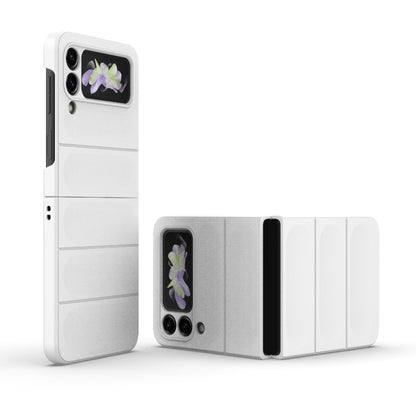 For Samsung Galaxy Z Flip3 5G Magic Shield Fold PC Shockproof Phone Case(White) by buy2fix