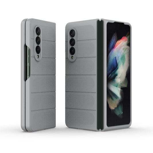 For Samsung Galaxy Z Fold3 5G Magic Shield Fold PC Shockproof Phone Case(Grey) by buy2fix