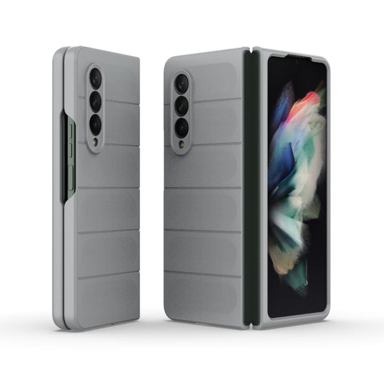 For Samsung Galaxy Z Fold3 5G Magic Shield Fold PC Shockproof Phone Case(Grey)