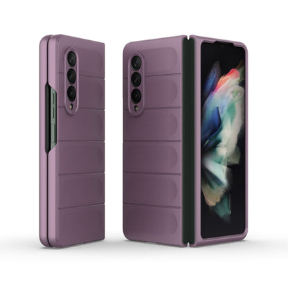 For Samsung Galaxy Z Fold3 5G Magic Shield Fold PC Shockproof Phone Case(Purple) by buy2fix