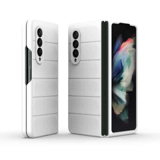 For Samsung Galaxy Z Fold3 5G Magic Shield Fold PC Shockproof Phone Case(White) by buy2fix