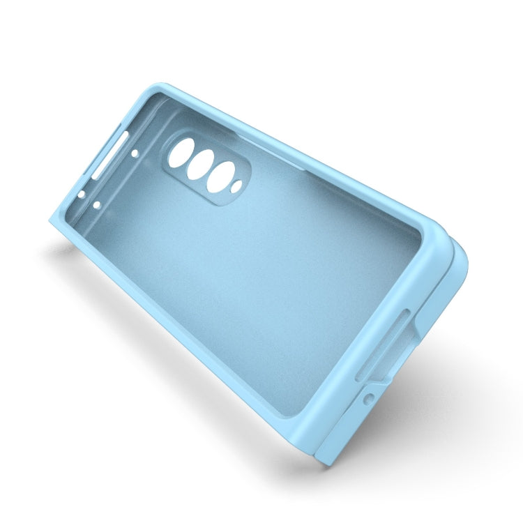 For Samsung Galaxy Z Fold4 5G Magic Shield Fold PC Shockproof Phone Case(Dark Blue) by buy2fix