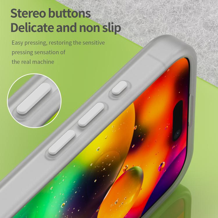 For iPhone 17 MagSafe Frosted Translucent TPU + PC Full Coverage Phone Case(White) - iPhone 17 Cases by buy2fix | Online Shopping UK | buy2fix