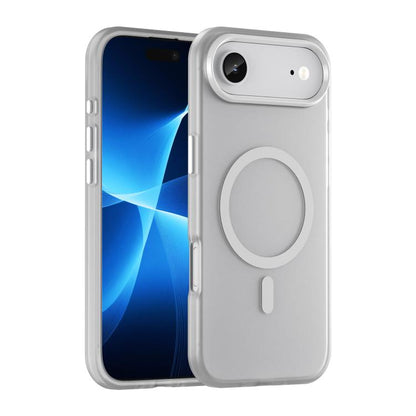 For iPhone Air MagSafe Frosted Translucent TPU + PC Full Coverage Phone Case(White) - iPhone Air Cases by buy2fix | Online Shopping UK | buy2fix