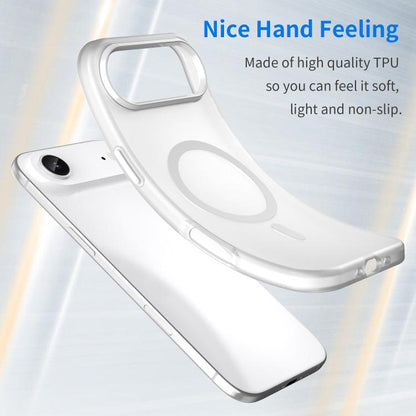 For iPhone Air MagSafe Frosted Translucent TPU + PC Full Coverage Phone Case(White) - iPhone Air Cases by buy2fix | Online Shopping UK | buy2fix