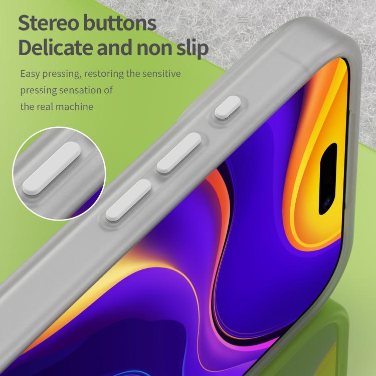 For iPhone 17 Pro Max MagSafe Frosted Translucent TPU + PC Full Coverage Phone Case(White) - iPhone 17 Pro Max Cases by buy2fix | Online Shopping UK | buy2fix