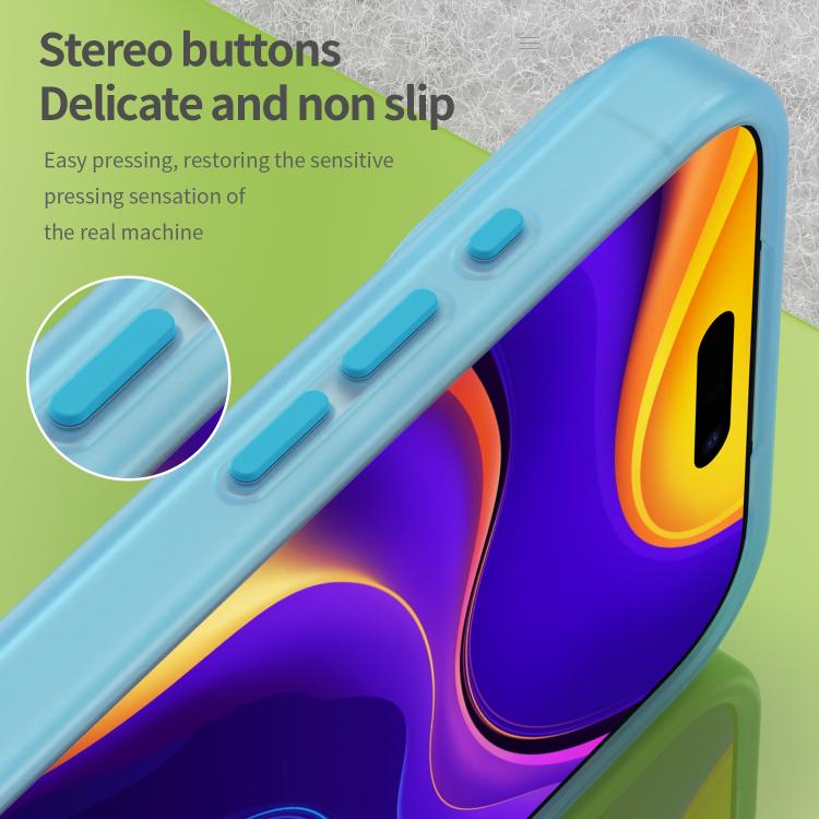 For iPhone 17 Pro Max MagSafe Frosted Translucent TPU + PC Full Coverage Phone Case(Blue) - iPhone 17 Pro Max Cases by buy2fix | Online Shopping UK | buy2fix