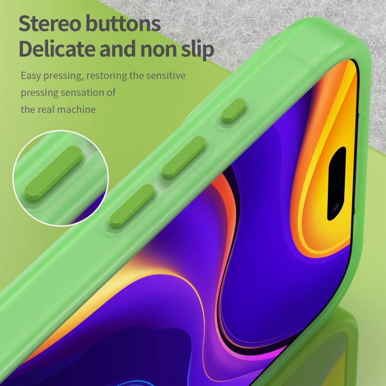 For iPhone 17 Pro Max MagSafe Frosted Translucent TPU + PC Full Coverage Phone Case(Green) - iPhone 17 Pro Max Cases by buy2fix | Online Shopping UK | buy2fix