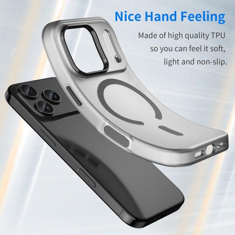 For iPhone 17 Pro MagSafe Frosted Translucent TPU + PC Full Coverage Phone Case(Black) - iPhone 17 Pro Cases by buy2fix | Online Shopping UK | buy2fix