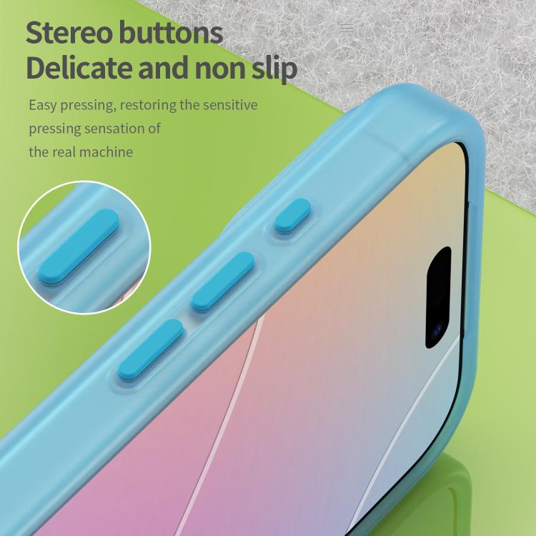 For iPhone 17 Pro MagSafe Frosted Translucent TPU + PC Full Coverage Phone Case(Blue) - iPhone 17 Pro Cases by buy2fix | Online Shopping UK | buy2fix