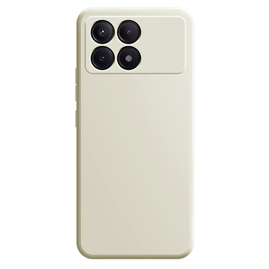For Xiaomi Redmi K70E Imitation Liquid Silicone Phone Case(White) - Xiaomi Cases by buy2fix | Online Shopping UK | buy2fix