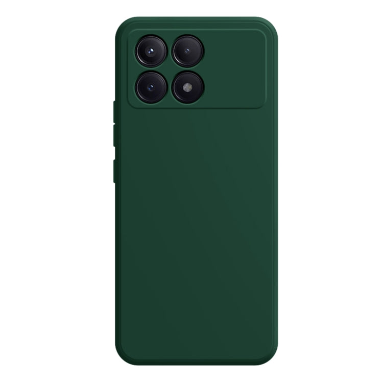 For Xiaomi Redmi K70 Pro Imitation Liquid Silicone Phone Case(Dark Green) - Xiaomi Cases by buy2fix | Online Shopping UK | buy2fix