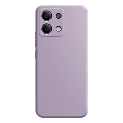For Xiaomi Redmi Note 13 5G Imitation Liquid Silicone Phone Case(Light Purple) - Xiaomi Cases by buy2fix | Online Shopping UK | buy2fix