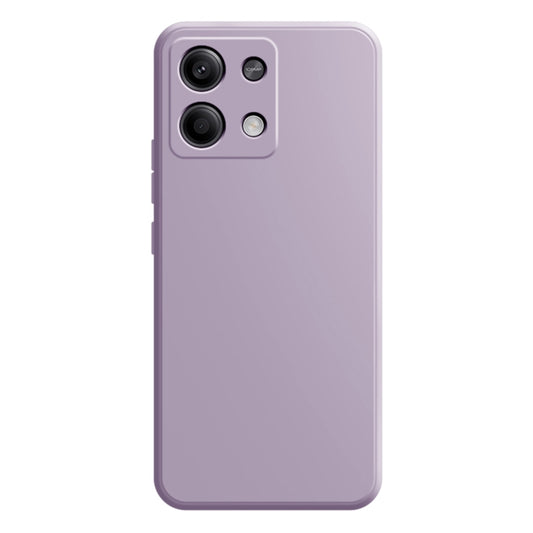 For Xiaomi Redmi Note 13 5G Imitation Liquid Silicone Phone Case(Light Purple) - Xiaomi Cases by buy2fix | Online Shopping UK | buy2fix