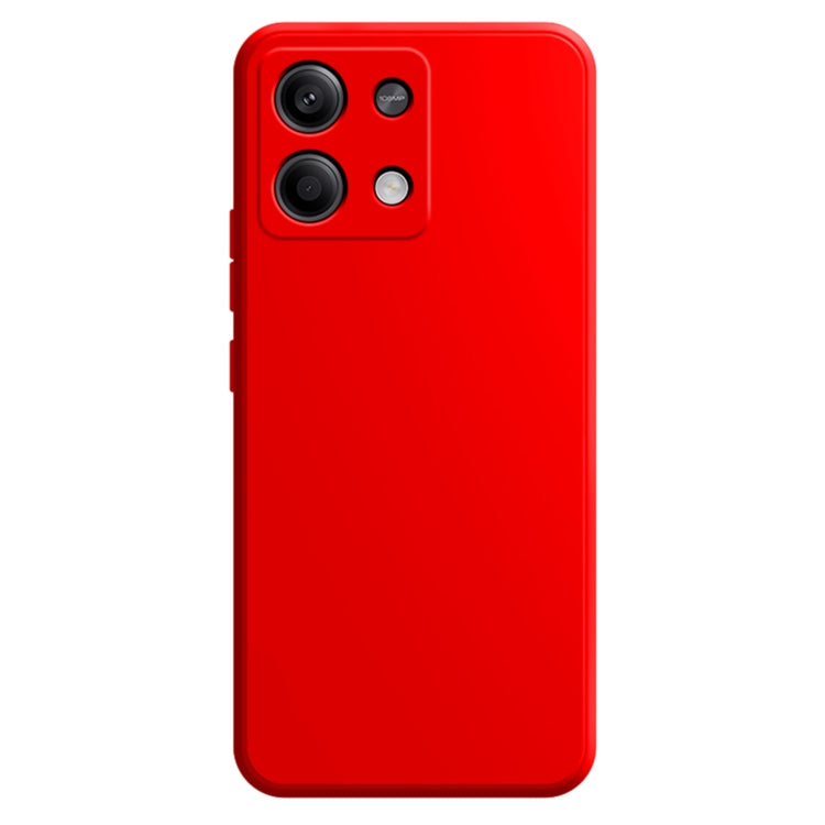 For Xiaomi Redmi Note 13 Pro 5G Imitation Liquid Silicone Phone Case(Red) - Xiaomi Cases by buy2fix | Online Shopping UK | buy2fix