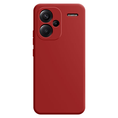 For Xiaomi Redmi Note 13 Pro+ Imitation Liquid Silicone Phone Case(Dark Red) - Xiaomi Cases by buy2fix | Online Shopping UK | buy2fix