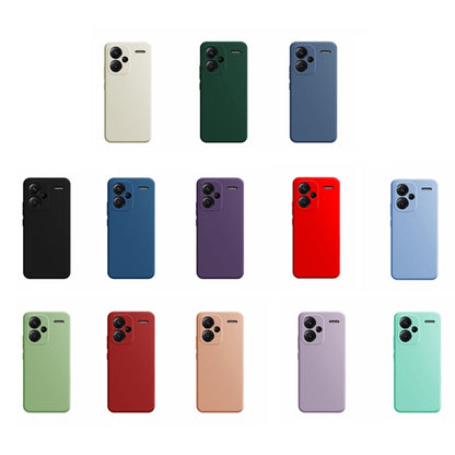 For Xiaomi Redmi Note 13 Pro+ Imitation Liquid Silicone Phone Case(Dark Red) - Xiaomi Cases by buy2fix | Online Shopping UK | buy2fix