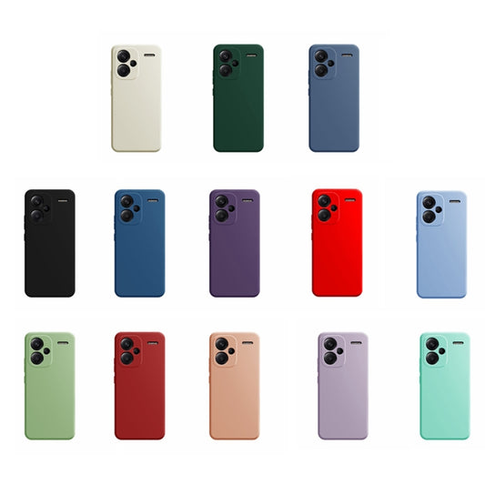 For Xiaomi Redmi Note 13 Pro+ Imitation Liquid Silicone Phone Case(Dark Red) - Xiaomi Cases by buy2fix | Online Shopping UK | buy2fix