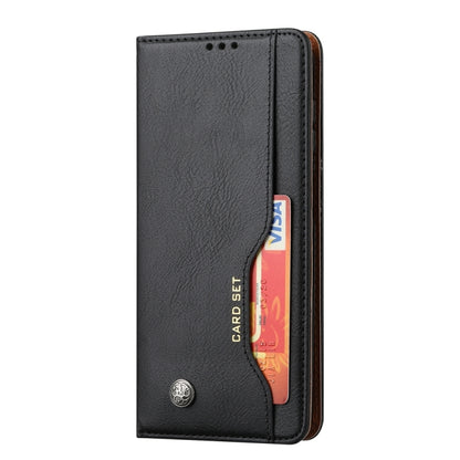 For Samsung Galaxy S25 5G Knead Skin Texture Flip Leather Phone Case(Black) by buy2fix