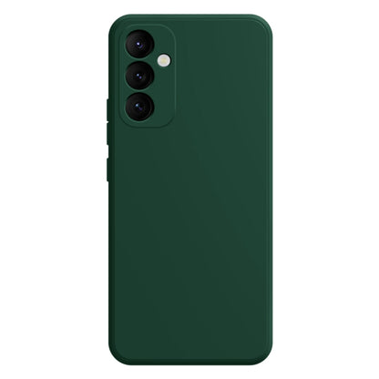 For Samsung Galaxy A15 Imitation Liquid Silicone Phone Case(Dark Green) by buy2fix