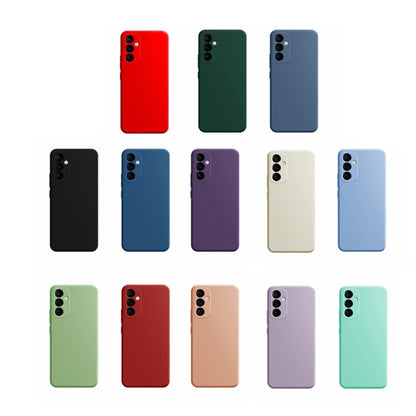 For Samsung Galaxy A15 Imitation Liquid Silicone Phone Case(Dark Green) by buy2fix