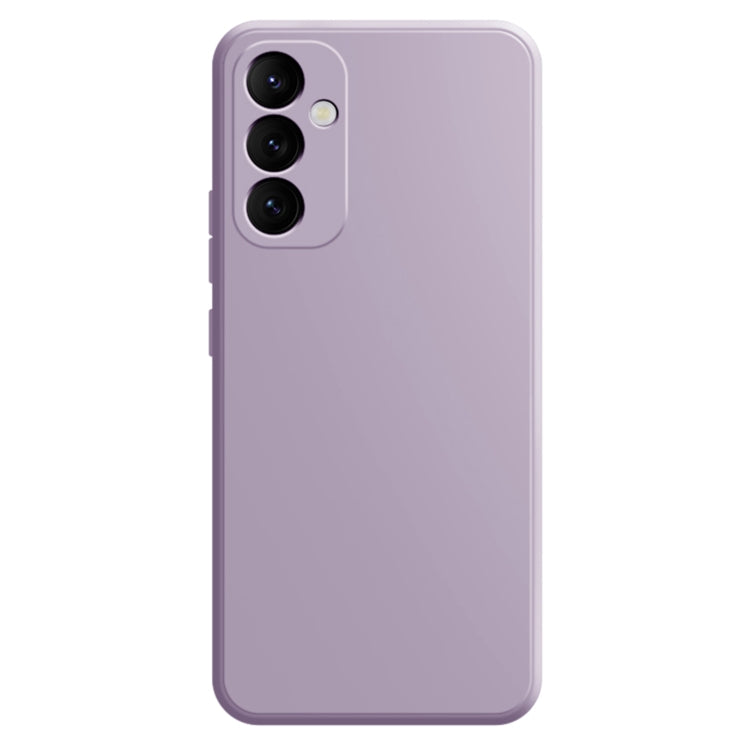 For Samsung Galaxy A15 Imitation Liquid Silicone Phone Case(Light Purple) by buy2fix