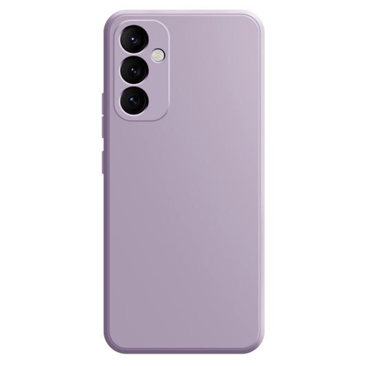 For Samsung Galaxy A15 Imitation Liquid Silicone Phone Case(Light Purple) by buy2fix