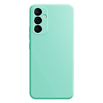 For Samsung Galaxy A15 Imitation Liquid Silicone Phone Case(Light Cyan) by buy2fix