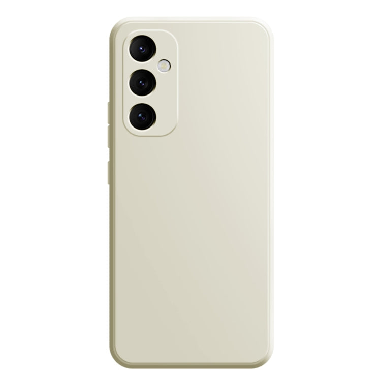 For Samsung Galaxy A05S Imitation Liquid Silicone Phone Case(White) by buy2fix