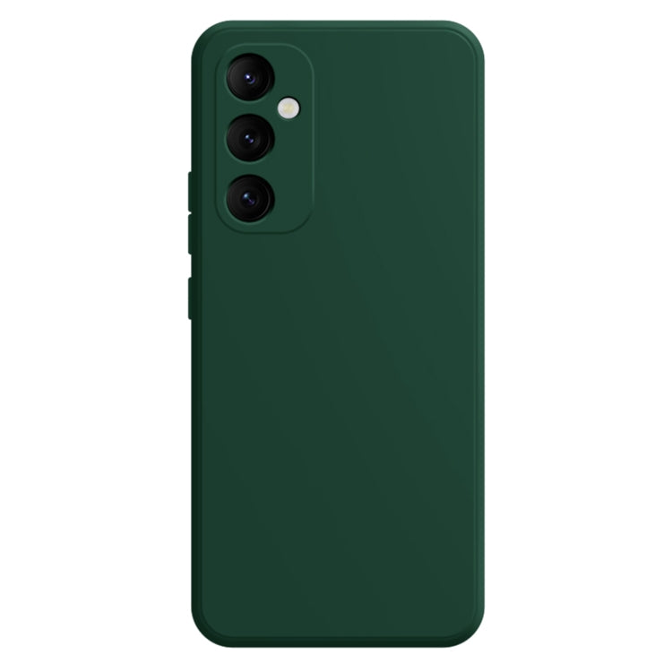 For Samsung Galaxy A05S Imitation Liquid Silicone Phone Case(Dark Green) by buy2fix