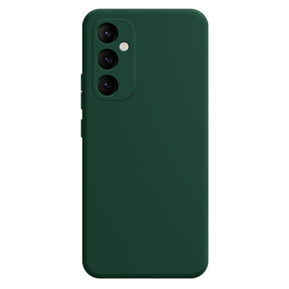 For Samsung Galaxy A05S Imitation Liquid Silicone Phone Case(Dark Green) by buy2fix
