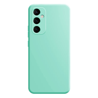 For Samsung Galaxy A05S Imitation Liquid Silicone Phone Case(Light Cyan) by buy2fix