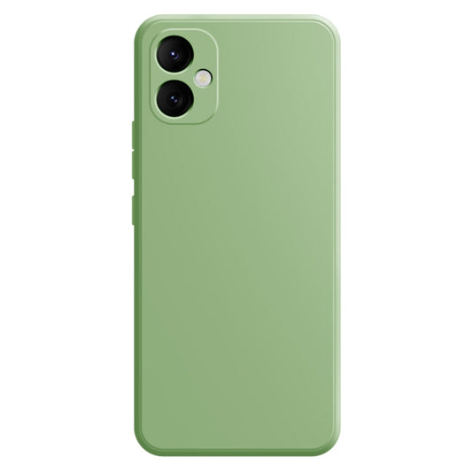 For Samsung Galaxy A05 Imitation Liquid Silicone Phone Case(Matcha Green) by buy2fix