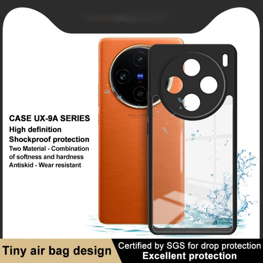 For vivo X100 5G imak UX-9A Series Four-corner Airbag Shockproof Phone Case - vivo Cases by imak | Online Shopping UK | buy2fix