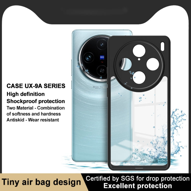 For vivo X100 Pro 5G imak UX-9A Series Four-corner Airbag Shockproof Phone Case - vivo Cases by imak | Online Shopping UK | buy2fix