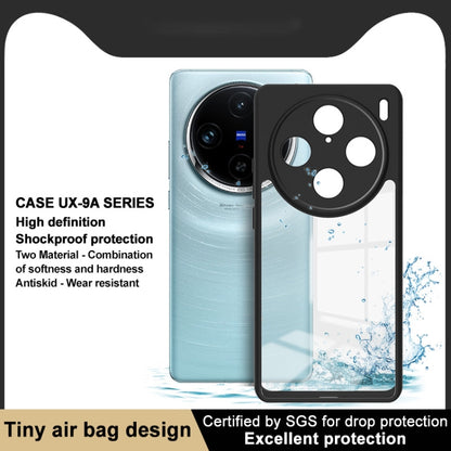 For vivo X100 Pro 5G imak UX-9A Series Four-corner Airbag Shockproof Phone Case - vivo Cases by imak | Online Shopping UK | buy2fix