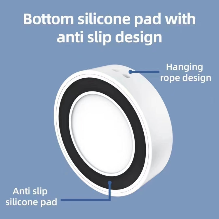 For Apple Watch Series Portable Smart Watch Magnetic Wireless Charger(White) by buy2fix