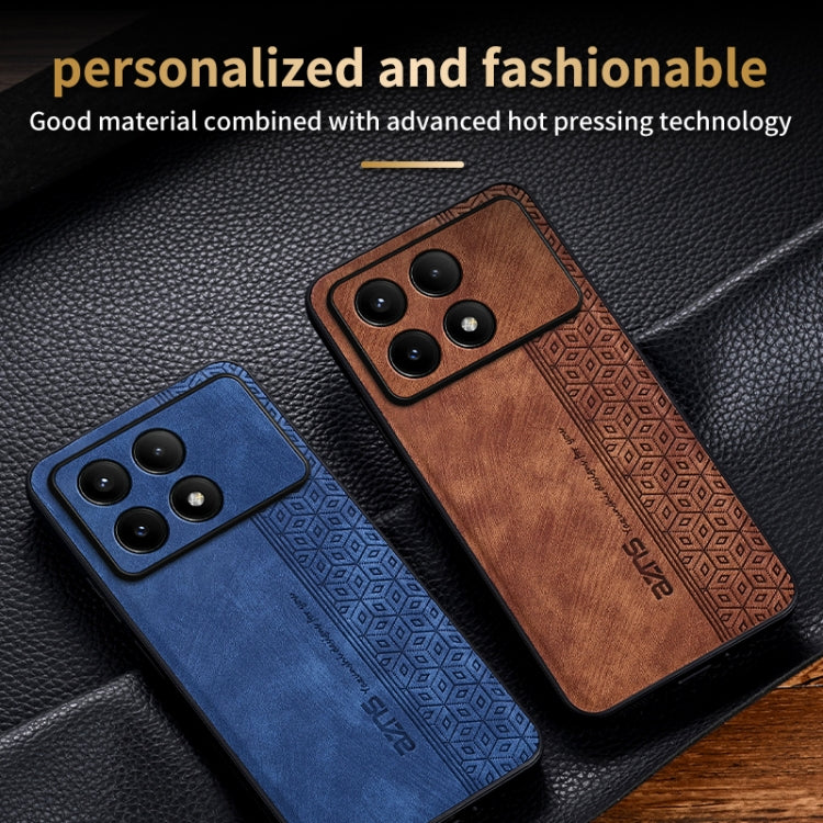 For Xiaomi Redmi K70 Pro AZNS 3D Embossed Skin Feel Phone Case(Purple) - Xiaomi Cases by AZNS | Online Shopping UK | buy2fix