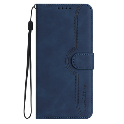 For Google Pixel 9 Heart Pattern Skin Feel Leather Phone Case(Royal Blue) by buy2fix