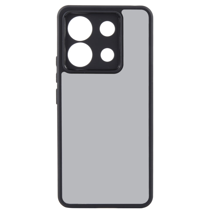 For Xiaomi Redmi Note 13 Pro Fine Pore Matte Black TPU + PC Phone Case - Xiaomi Cases by buy2fix | Online Shopping UK | buy2fix