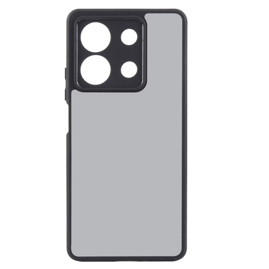 For Xiaomi Redmi Note 13 Fine Pore Matte Black TPU + PC Phone Case - Xiaomi Cases by buy2fix | Online Shopping UK | buy2fix