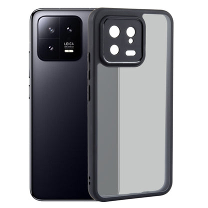 For Xiaomi 13 Fine Pore Matte Black TPU + PC Phone Case - Xiaomi Cases by buy2fix | Online Shopping UK | buy2fix