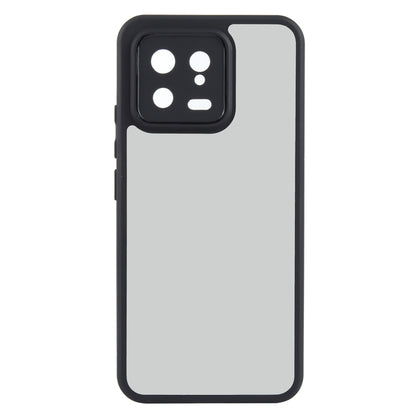 For Xiaomi 13 Fine Pore Matte Black TPU + PC Phone Case - Xiaomi Cases by buy2fix | Online Shopping UK | buy2fix